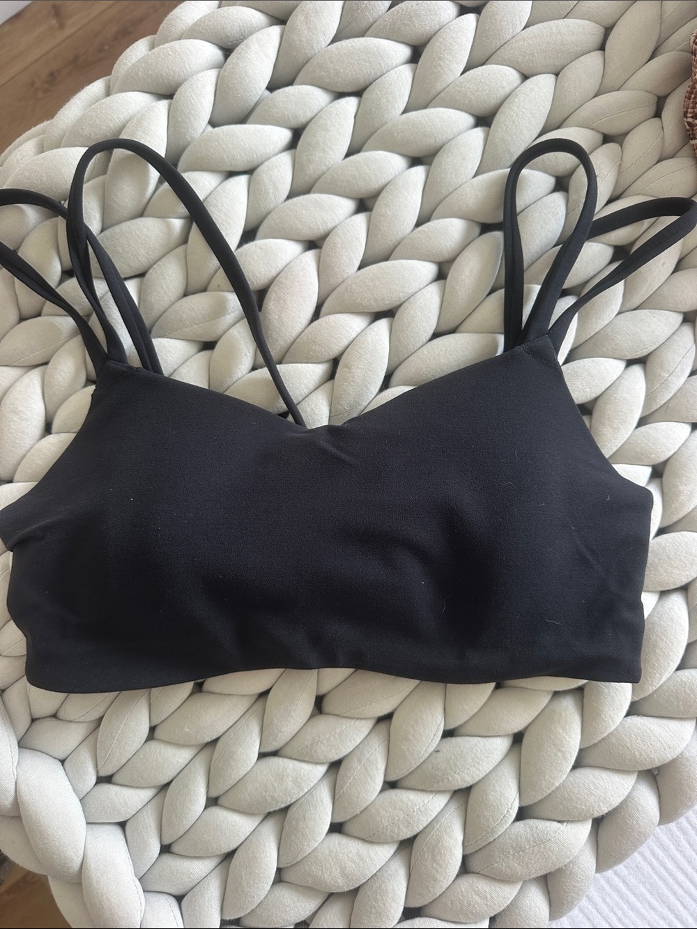Nike Black Women's Double-Strap bra - Comfortable Everyday Support